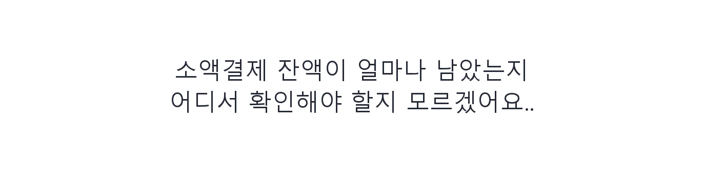 휴대폰 소액결제업체 비교 기준 고민 이미지